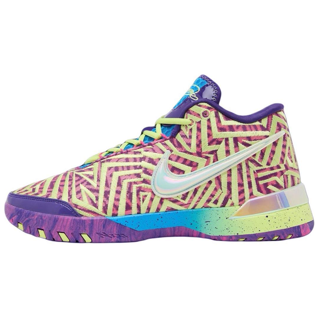 

Кроссовки Zoom LeBron Nxxt Genisus Viotech Nike, розовый/фиолетовый