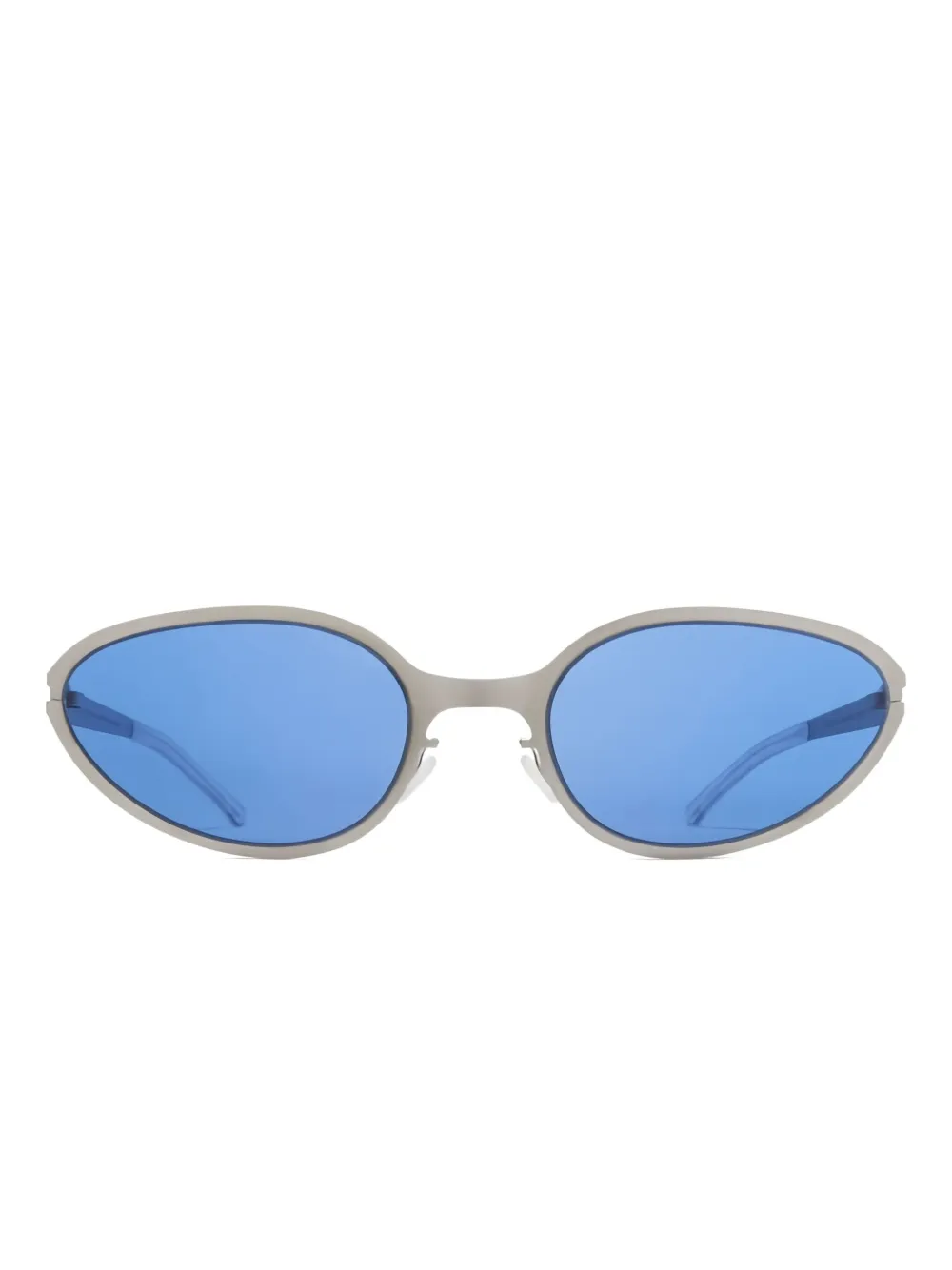 

Солнцезащитные очки Bear в овальной оправе Mykita, серебяный