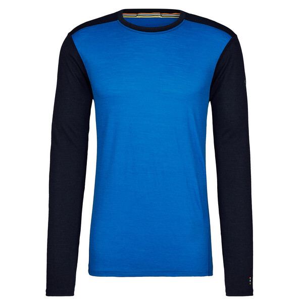 

Лонгслив Smartwool, цвет Laguna Blue-Deep Navy