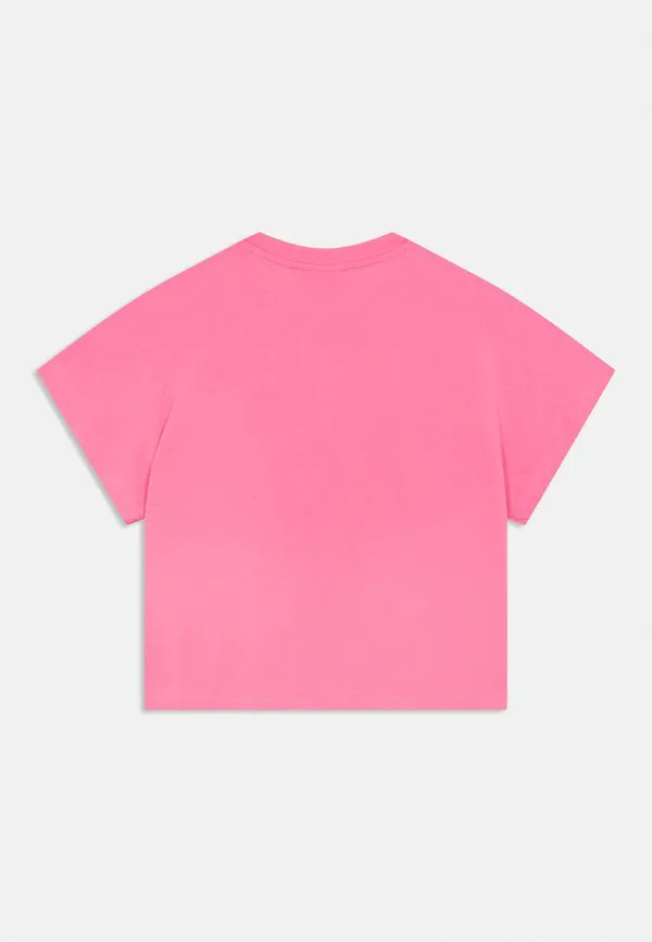 Футболка с графическим принтом и круглым вырезом Champion, Pink — фото 2