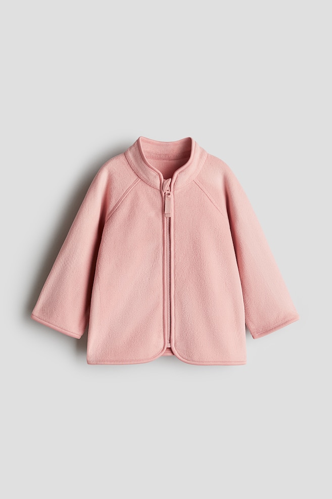 

Флисовая куртка H&M, розовый