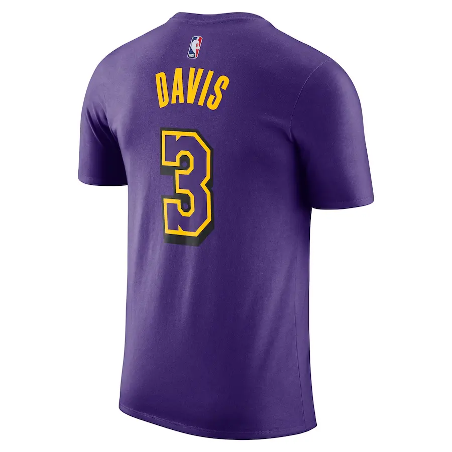 Nike Футболка NBA Los Angeles Lakers унисекс purple — фото 3