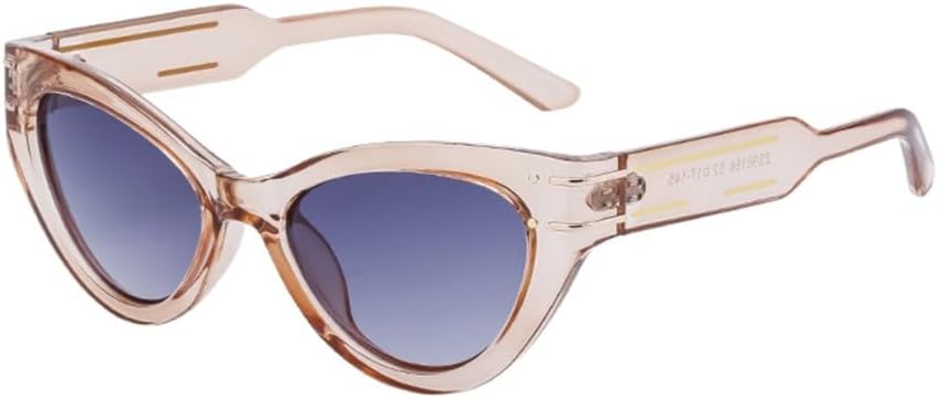 

Модные солнцезащитные очки «кошачий глаз» для женщин, роскошные винтажные солнцезащитные очки «кошачий глаз» для женщин, защита от ультрафиолета UV400, трендовые солнцезащитные очки generic, C6 Brown Gray