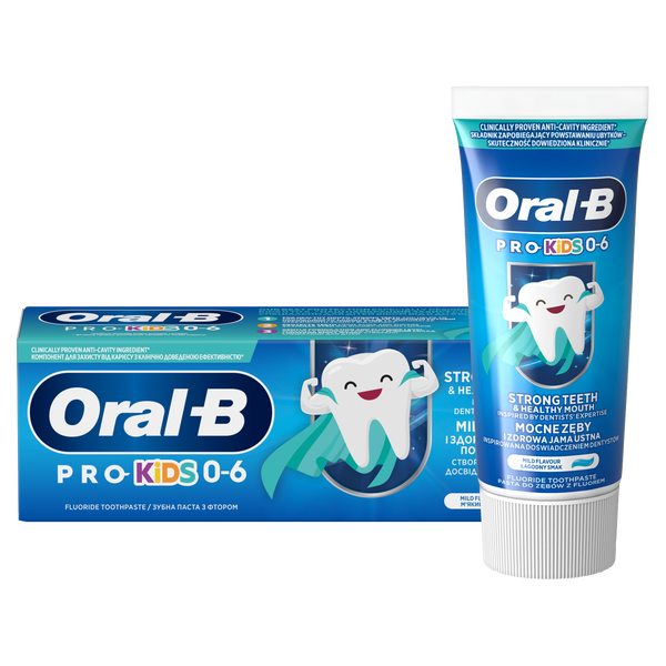 

Зубная паста для детей от 0 до 6 лет, 50 мл. Oral-B Pro kids