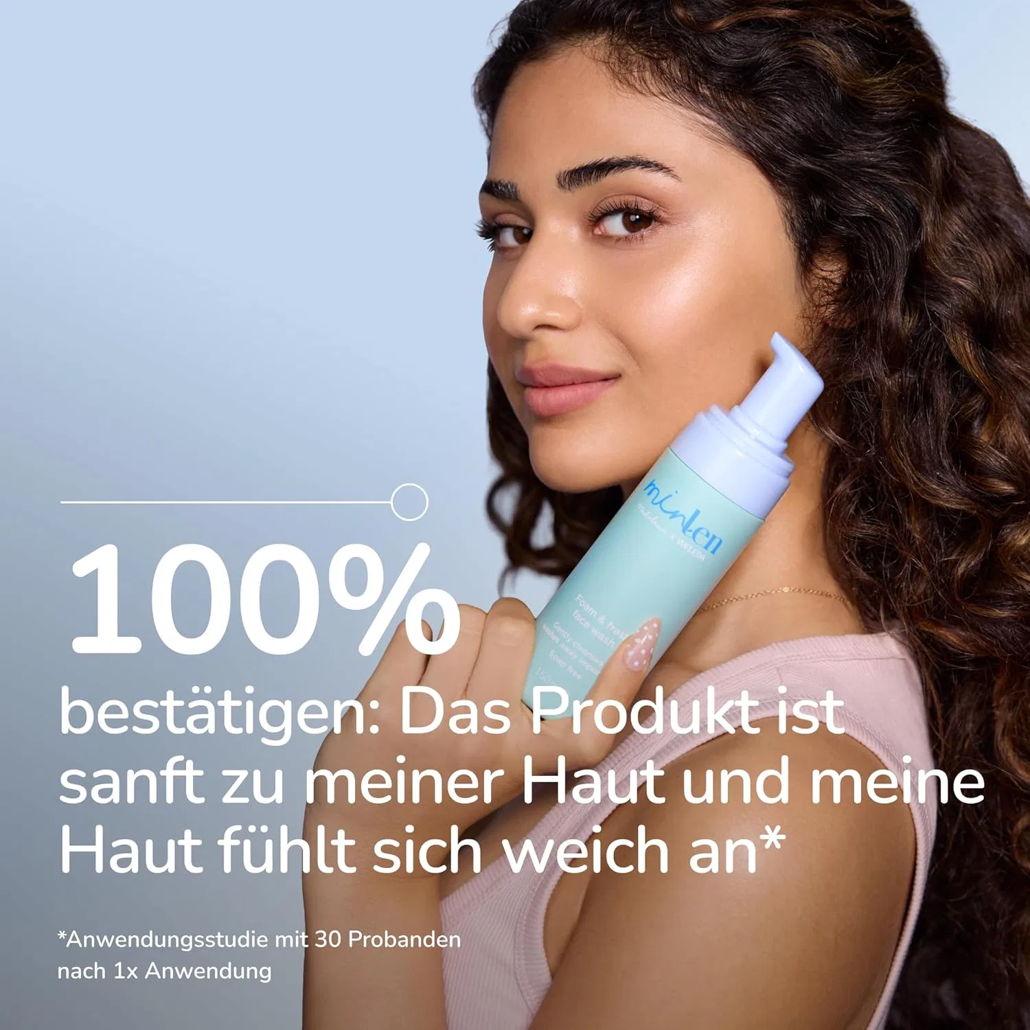 Детская пенка для умывания «Foam & Fresh Face Wash» от minLen Minlen — фото 2