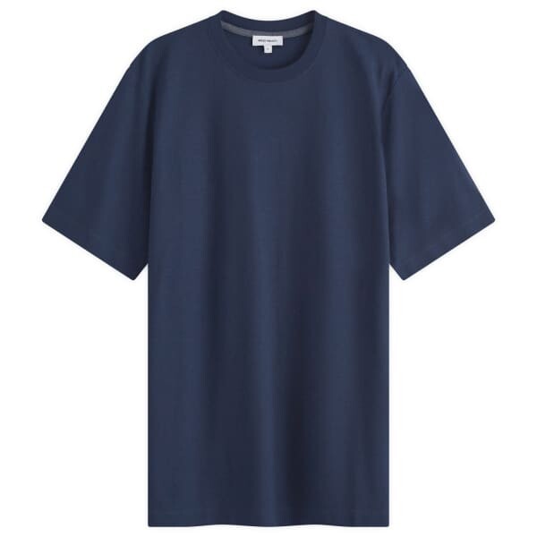 

Футболка с логотипом Jakob Crepe Norse Projects, синий