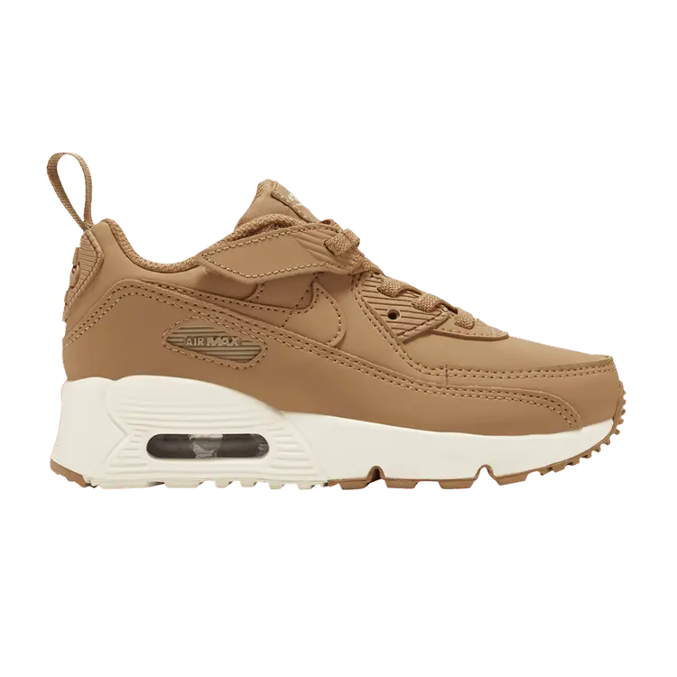 

Кроссовки Nike Air Max 90 EasyOn PS Flax, желто-коричневый