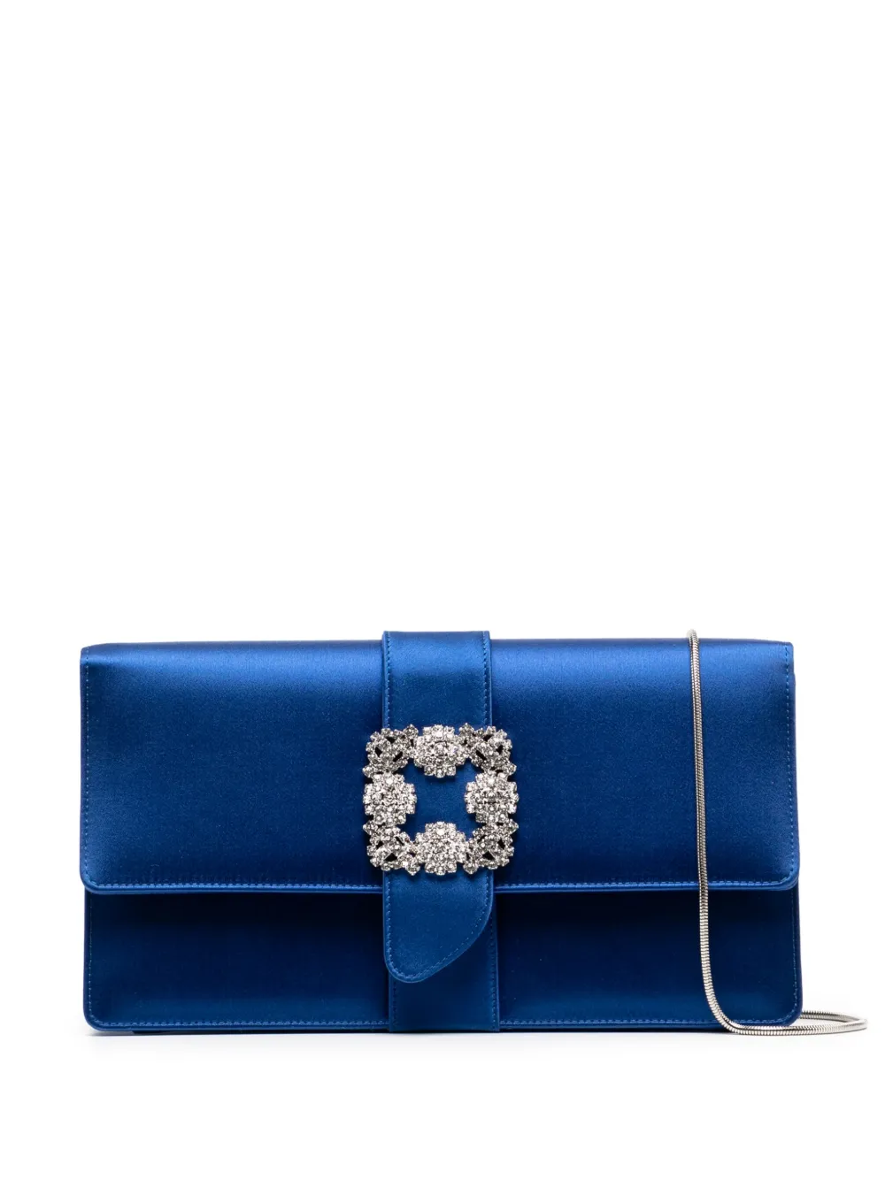 

Декорированный клатч Capri Manolo Blahnik, синий