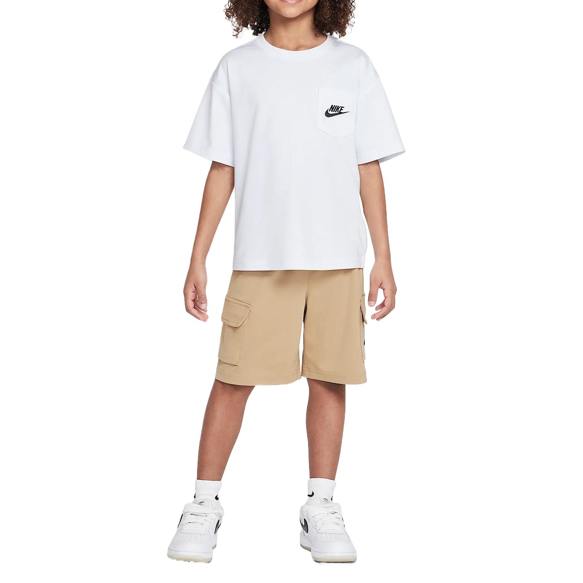 Повседневная спортивная одежда Apricot Tea Brown для детей 3-7 лет Nike, априкот/коричневый — фото 3