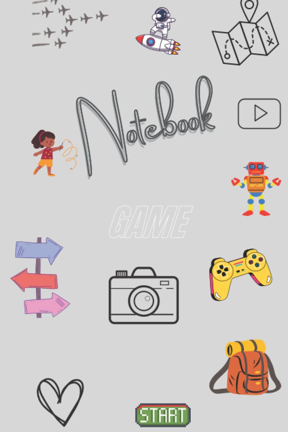 

Notebook: Colorful Lined Notebook for Gamer (Independently published)