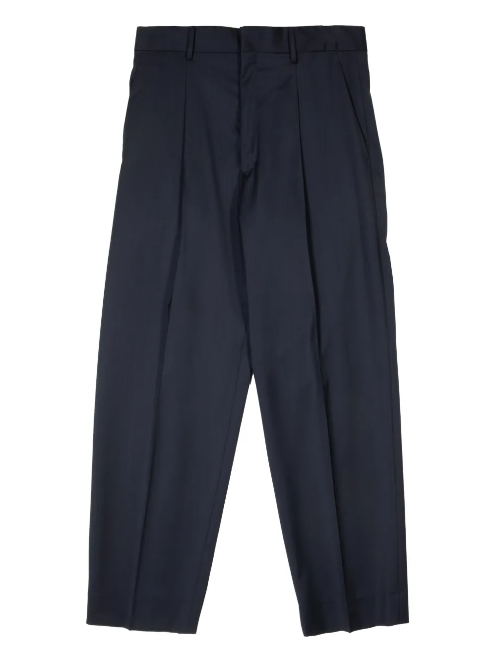 

Брюки с деталями в виде складок Costumein, синий