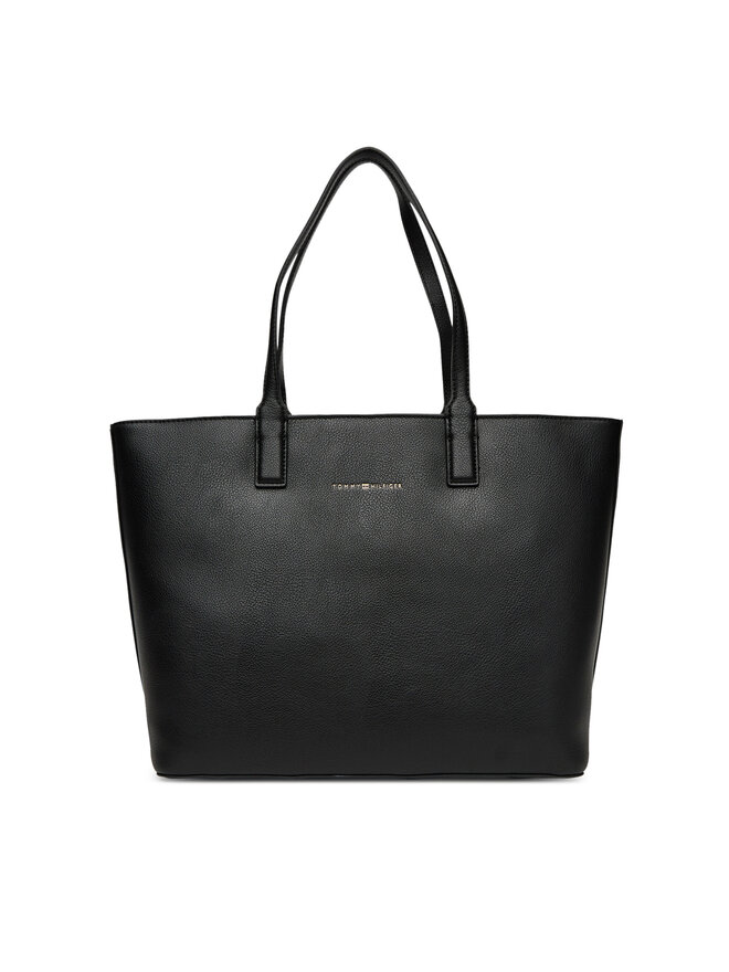 

Сумка Th Logotape Tote AW0AW17449 Tommy Hilfiger, черный