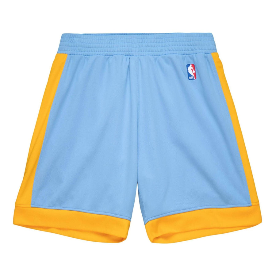

Спортивные шорты Mitchell & Ness NBA Authentic Los Angeles Lakers 2001-02 Shorts 'Light Blue Yellow', синий