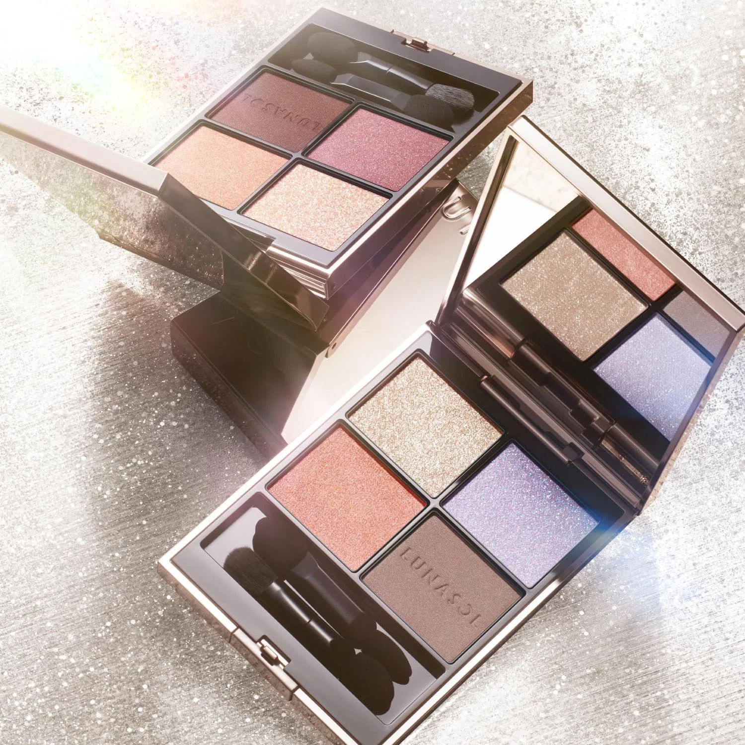 Тени для век Lunasol Eye Colouration N EX13 Rose Gold Golden Bouquet — фото 2