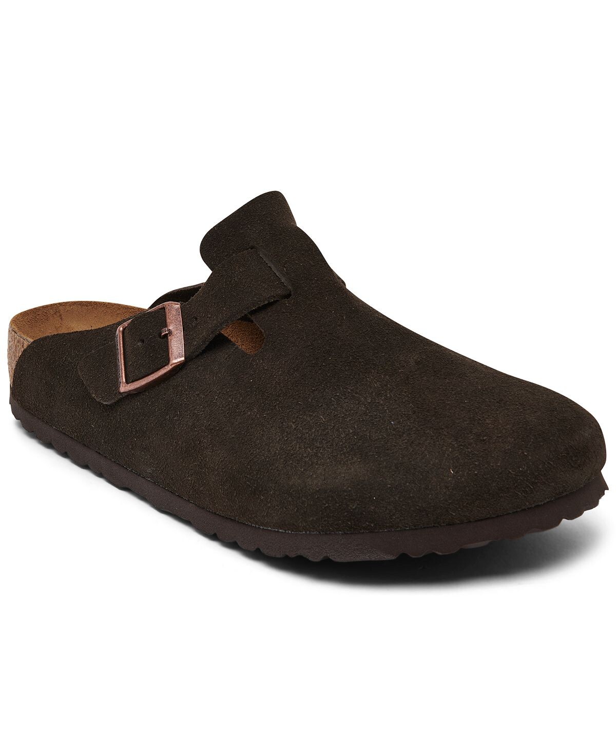 

Мужские замшевые кожаные сабо Boston с мягкой стелькой от Finish Line Birkenstock