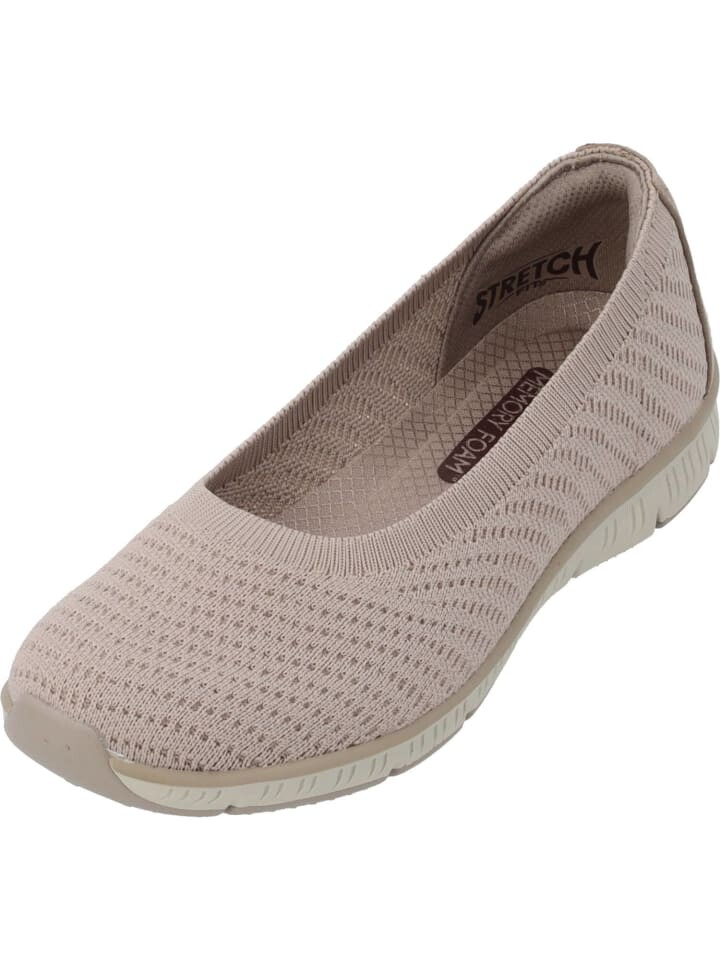 

Балетки Skechers, серо-коричневый