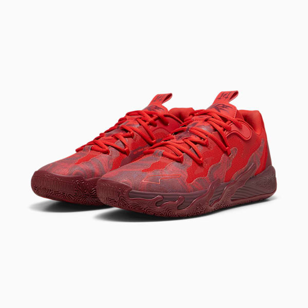 Мужские баскетбольные кроссовки Puma X Lamelo Ball Mb.03 Lo Team, красный — фото 4