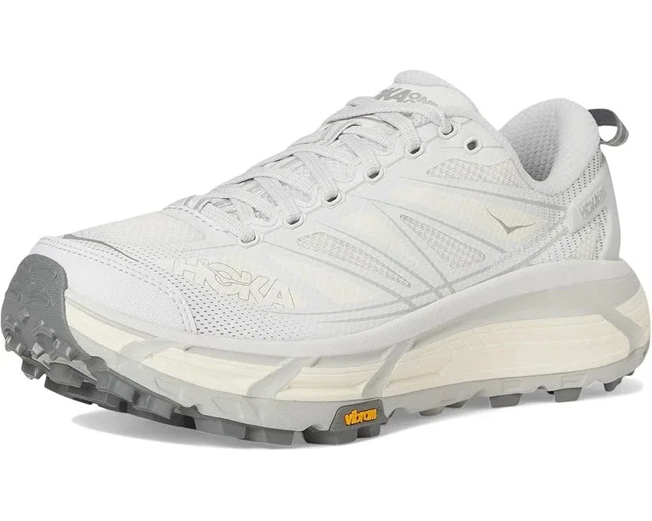 Мужские беговые кроссовки Hoka One One Mafate Speed ​​2 1126851-CYLB Cosmic Gray LIQ93, Grey — фото 3