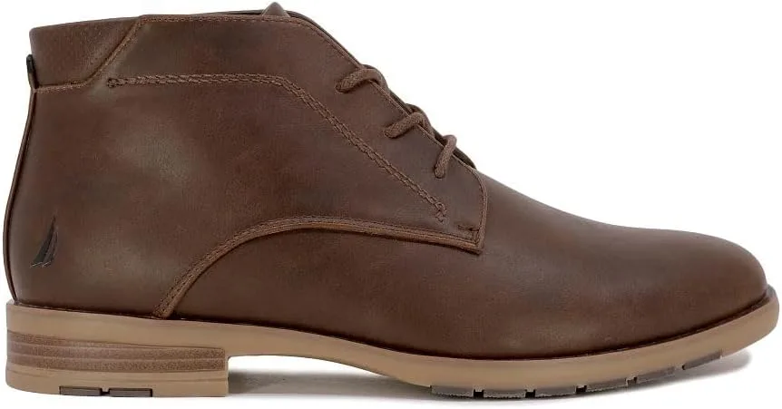 Мужские ботинки Nautica Vega Chukka на шнуровке, оксфордские ботинки в стиле «десерт», коричневый — фото 3