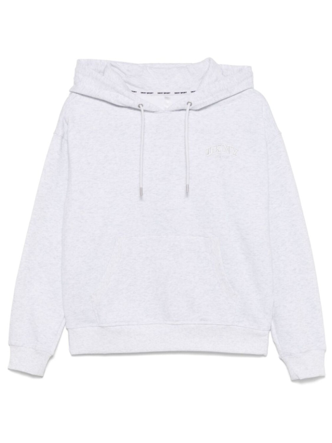 

Толстовка с логотипом и заклепками DKNY, серый
