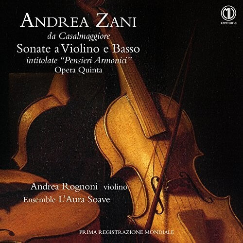 

CD диск Zani / Rognoni / Cantalupi: Sonate a Violino E Basso