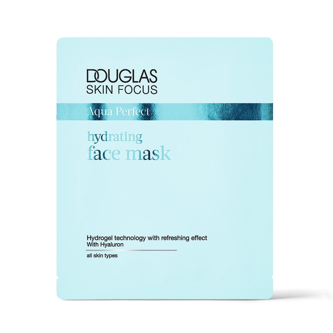 

Маска для лица skin focus aqua perfect hydrating face mask Douglas Collection, количество 1 шт.