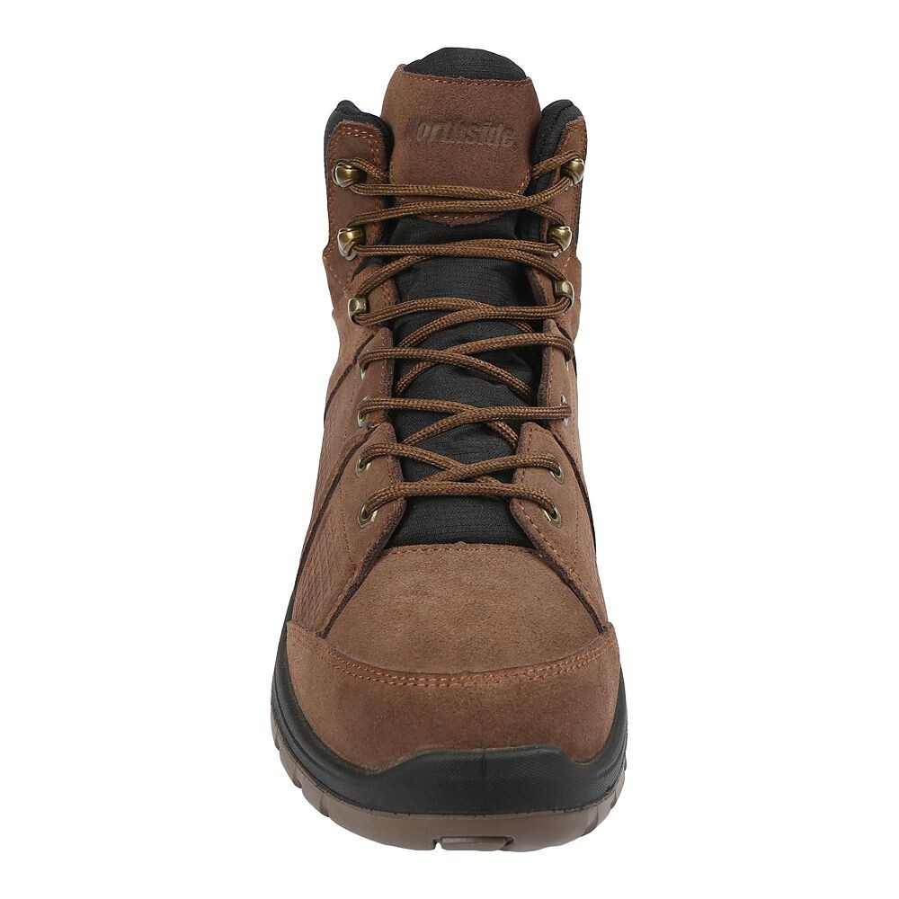 Мужские водонепроницаемые кожаные походные ботинки Northside Rockford Mid, цвет Dark Brown — фото 4