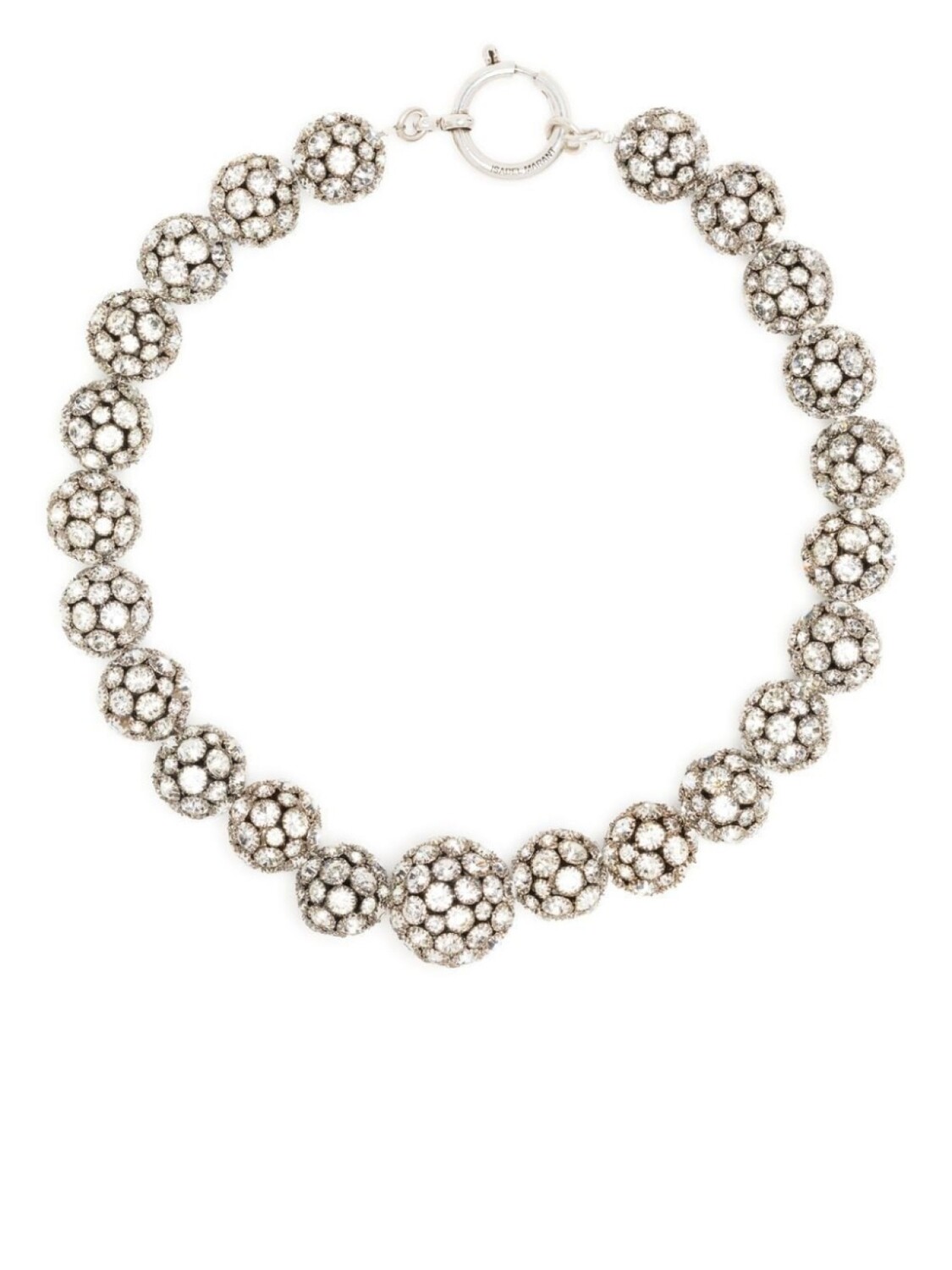

Колье с кристаллами ISABEL MARANT, серебряный