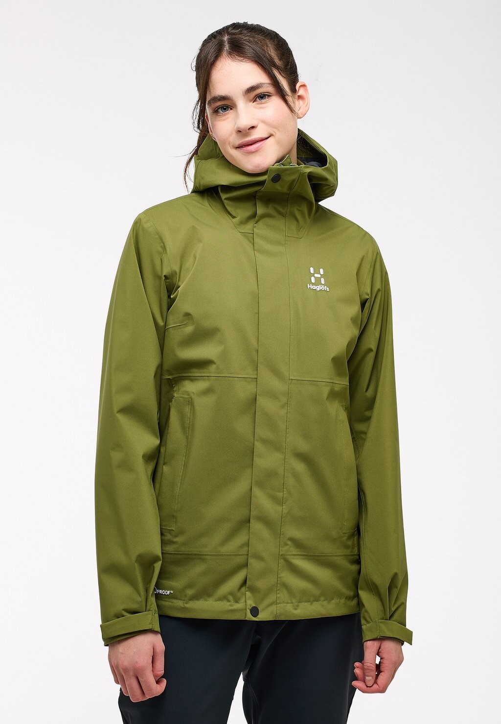 

Куртка Hardshell KOYAL PROOF Haglöfs, цвет olive green