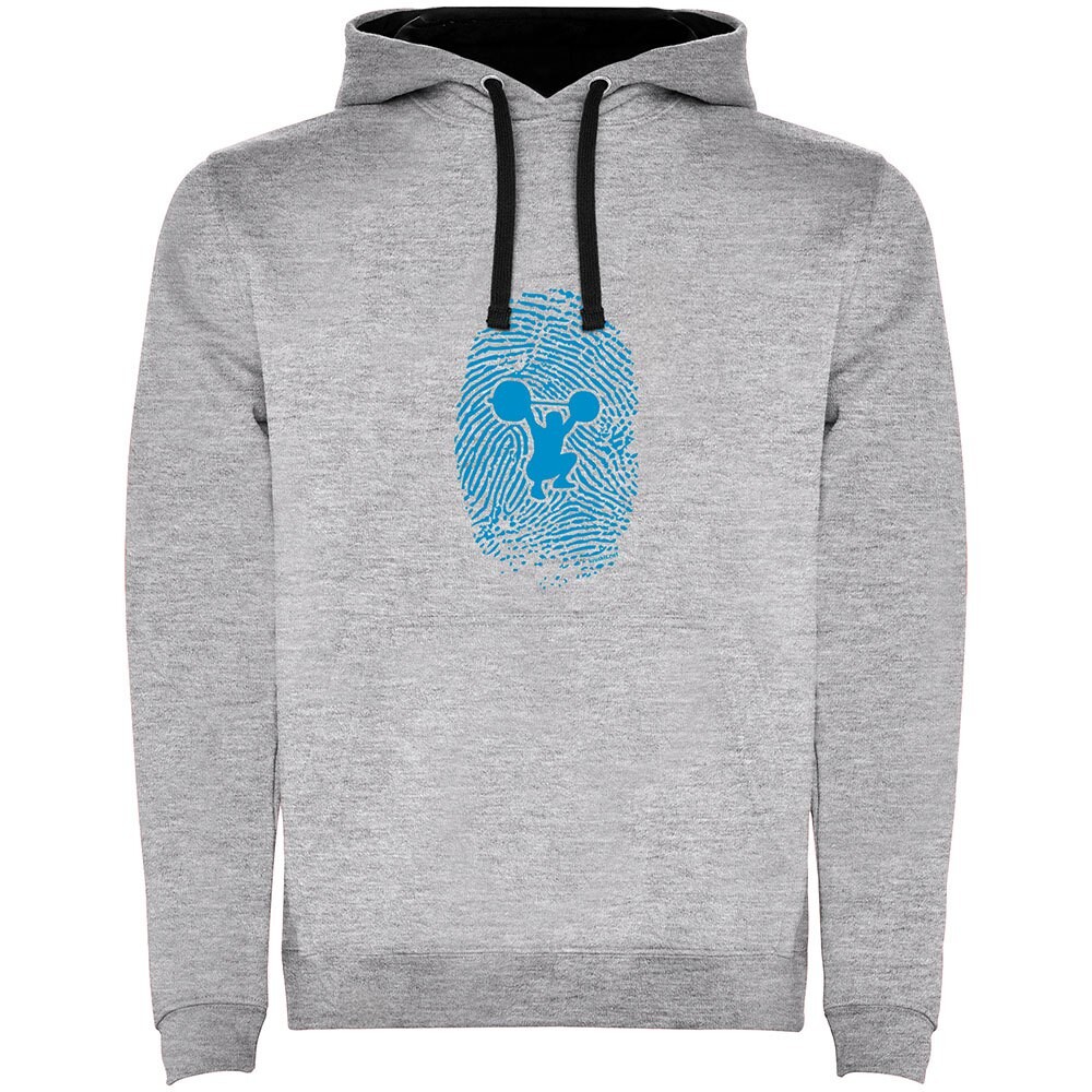 

Худи Kruskis Fitness Fingerprint Two-Colour, серый