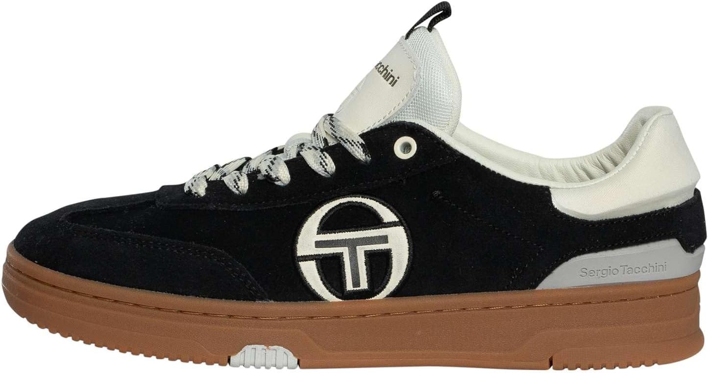 Кожаные кроссовки для мужчин Sergio Tacchini Neo Terrance, Raven/Tofu/Quiet Grey — фото 2