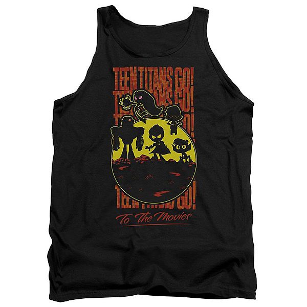 

Футболка-майка Teen Titans Go to the Movies с силуэтом титанов Licensed Character