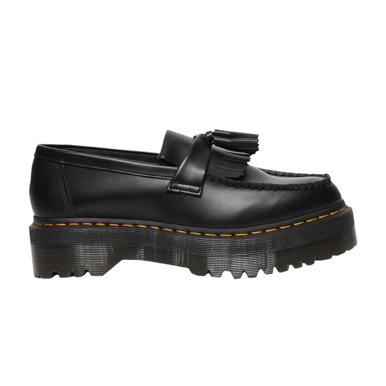 

Лоферы Adrian Leather Platform Tassel Loafer 'Black', черный