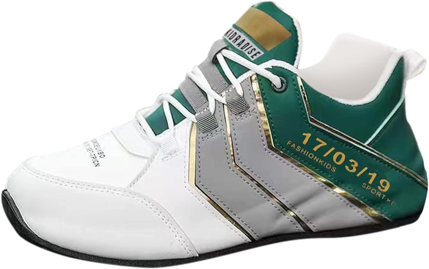 

Кроссовки на шнуровке для мужчин, модная повседневная обувь для прогулок, кожаные мужские туфли, веганская повседневная обувь Generic, зеленый