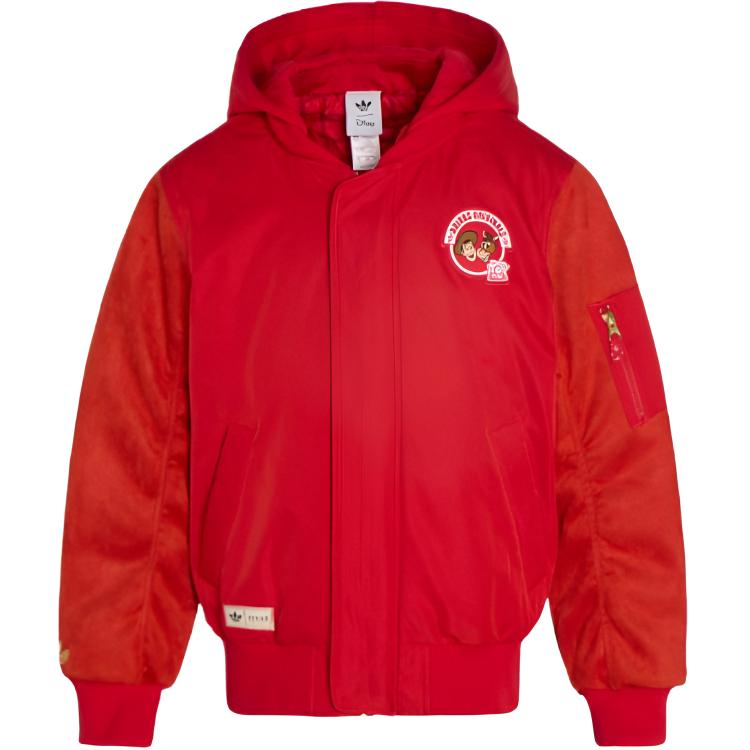 

X Disney Утепленная Куртка FW25 Детская Adidas Originals, светло scarlet