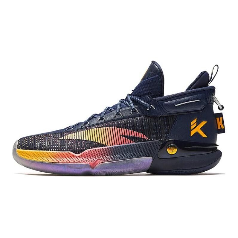 

Баскетбольные кроссовки KT9 Kids GS High-top Blue/Yellow Anta Kids, синий/желтый