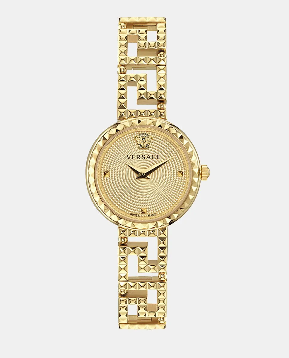 

Greca Goddess VE7A00323 женские часы из золотой стали Versace, золотой