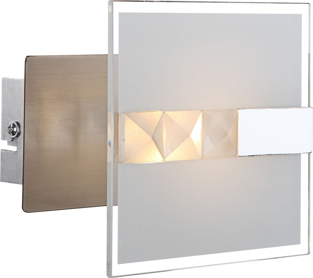 

Настенный светильник Globo Wl хром, 1Xled 41711-1 Globo Lighting, серебро