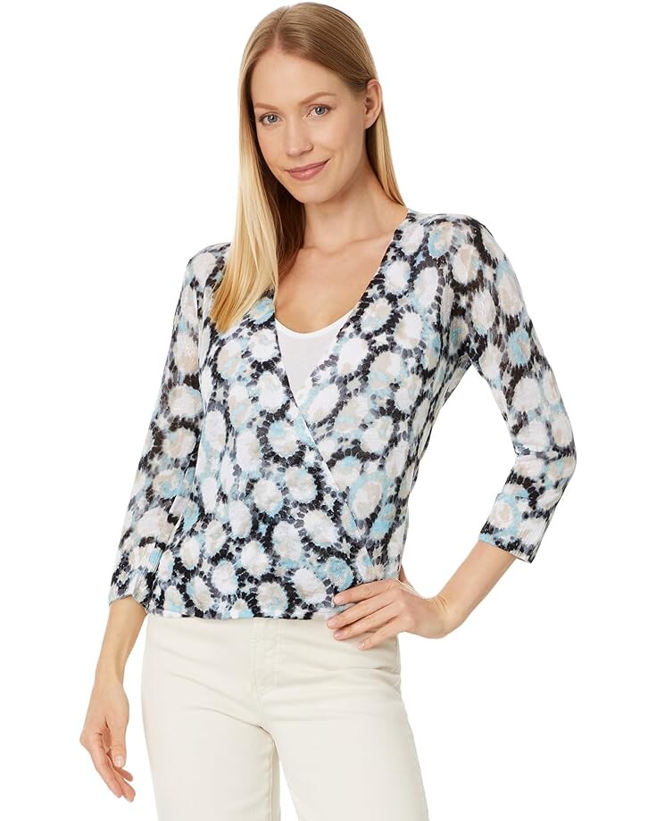 

Свитер NIC+ZOE Sand Dollar 4-Way Cardigan, цвет Aqua Multi