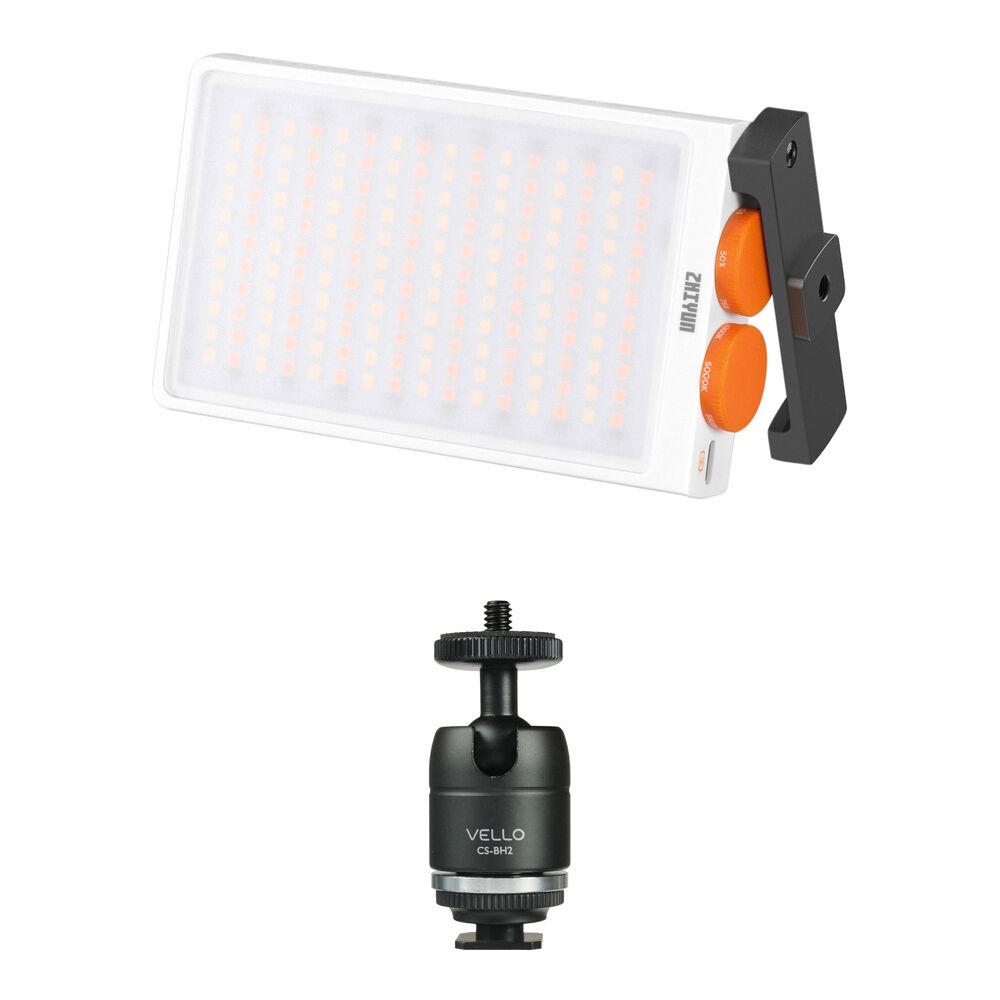 

Комплект из карманного светодиодного фонаря Zhiyun FIVERAY M40 и шаровой головки