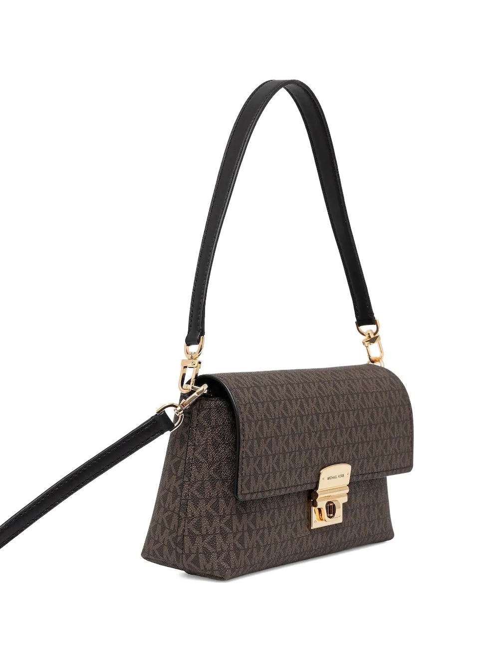 

Сумка через плечо с клапаном и фирменным логотипом Michael Michael Kors, коричневый