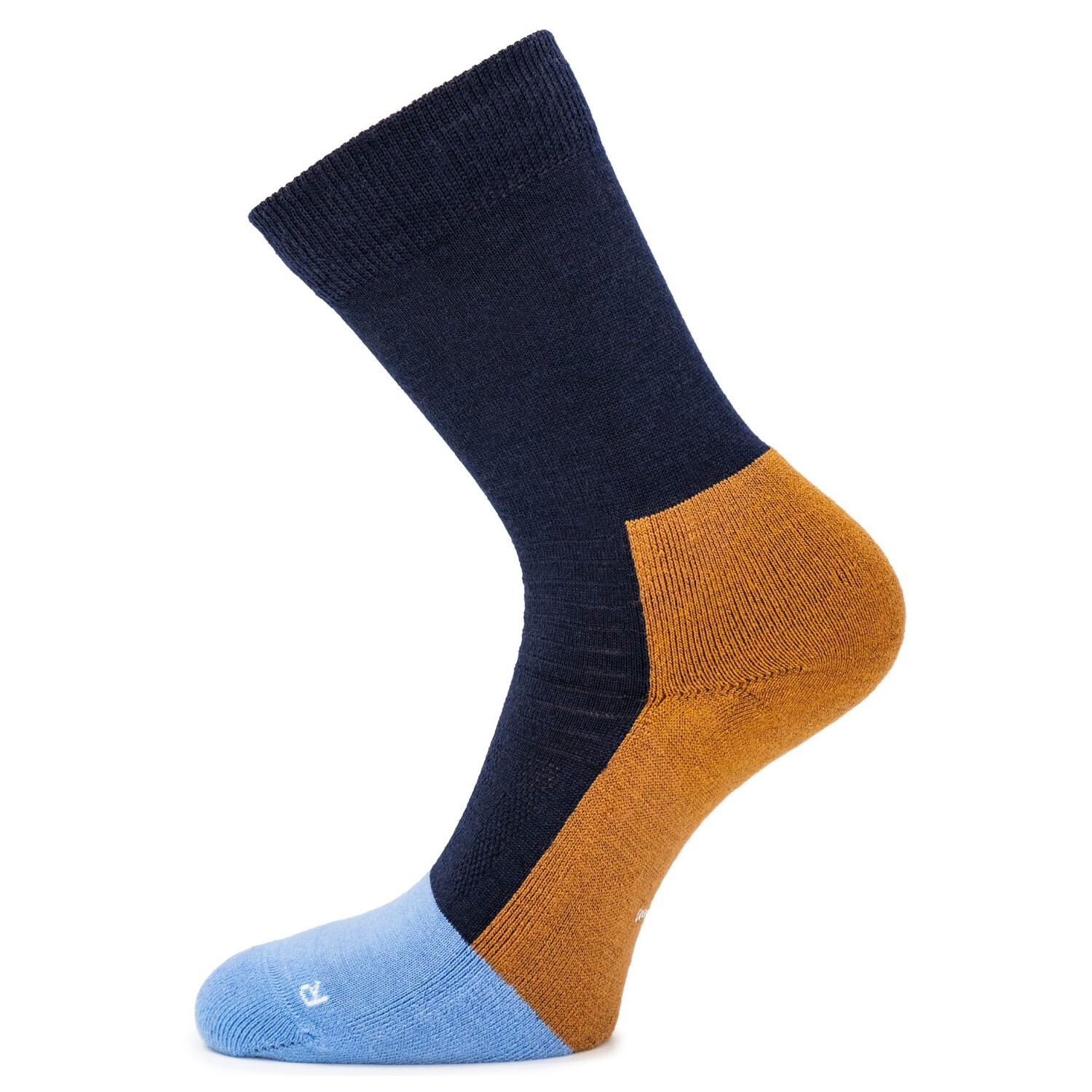 

Многофункциональные носки Ulvang Hero Warm Crew Sock, цвет Navy Blue/Cathay Spice/Provence Blue