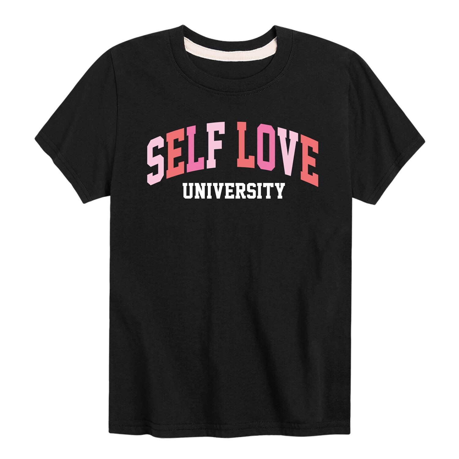 

Футболка Self Love University для мальчиков 8–20 лет Licensed Character, черный