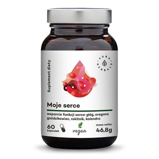 

Aura Herbals, Moje Serce поддержка сердца 60 капсул