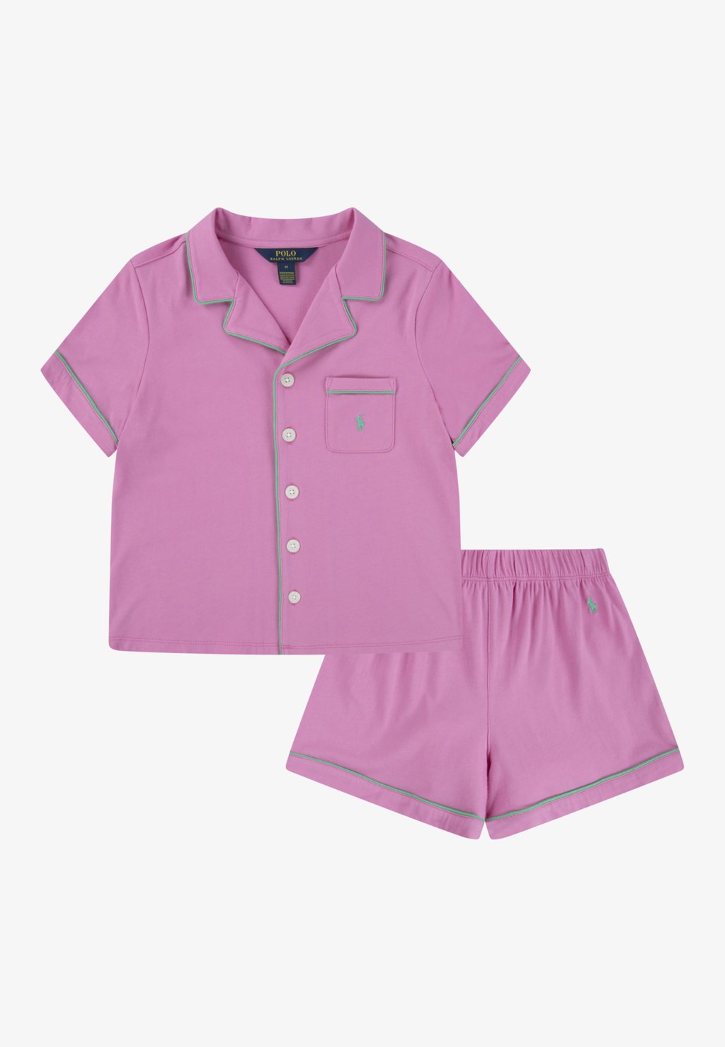 

Пижама TOP & SHORT SET Polo Ralph Lauren, фуксия