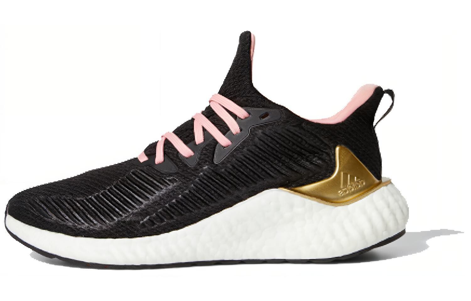 

Кроссовки Alphaboost женские с низким верхом, черные/серые/золотые Adidas