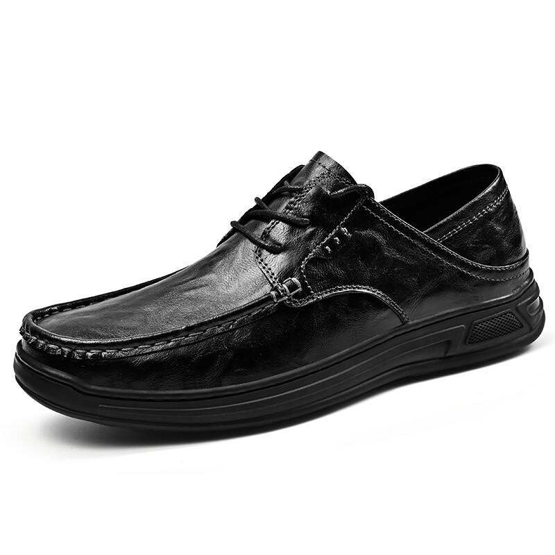 Туфли мужские Men"s Casual Men Low-Top Season Ram, коричневый — фото 2