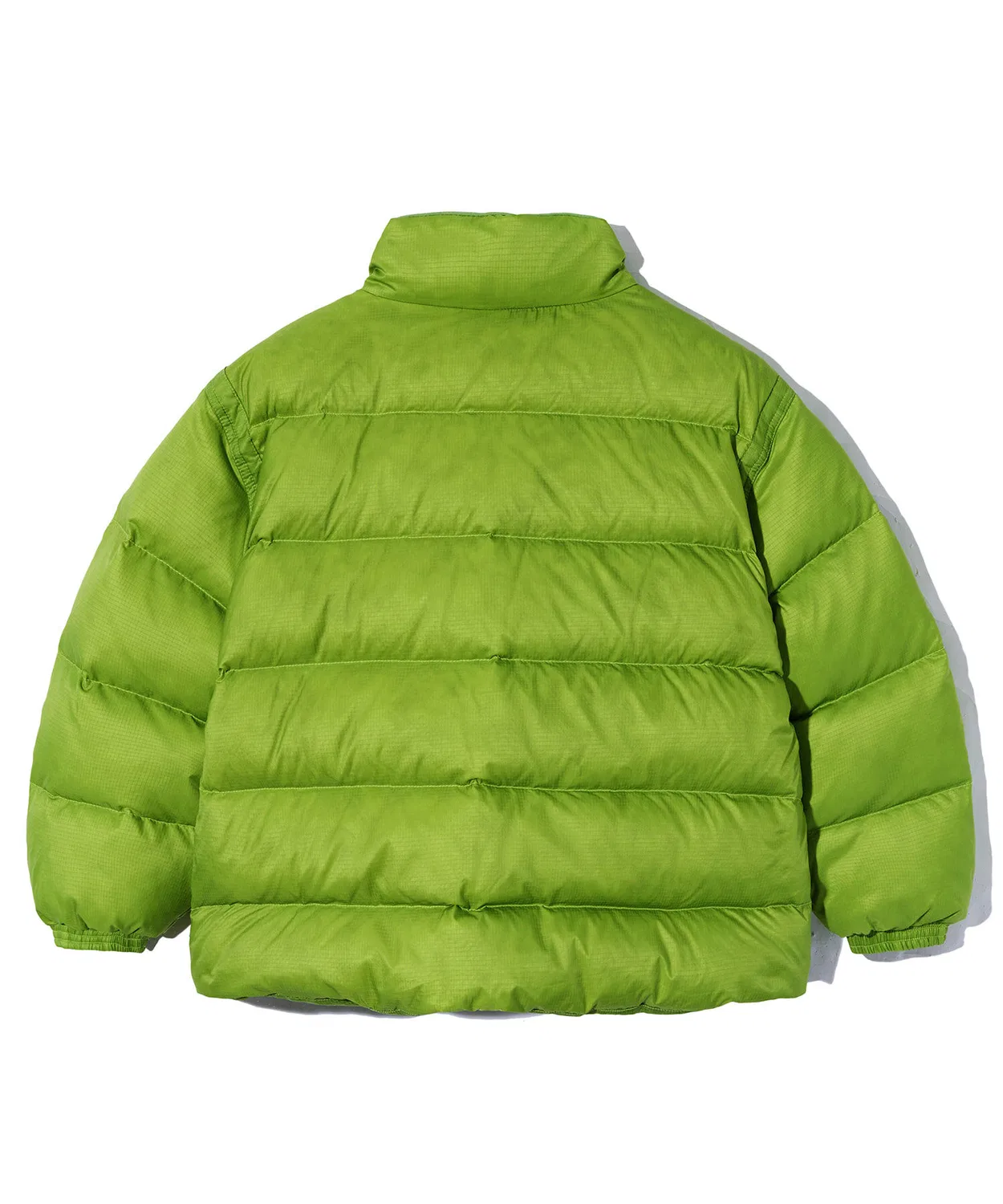 Детский лёгкий пуховик Tag зелёного цвета от Brownbreath Kids — фото 3