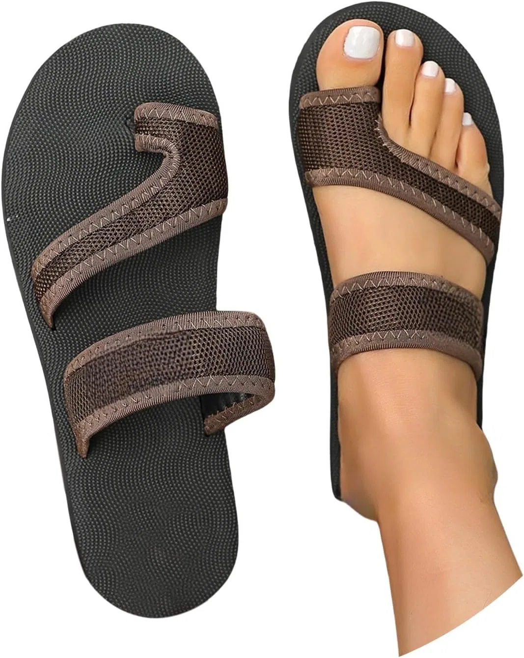 Женские купальные тапочки Generisch, мужские тапочки Cloud Slippers, супермягкие тапочки, легкие и удобные мюли, износостойкие тапочки для душа, удобные банные тапочки, купальные тапочки на платформе, Coffee — фото 2