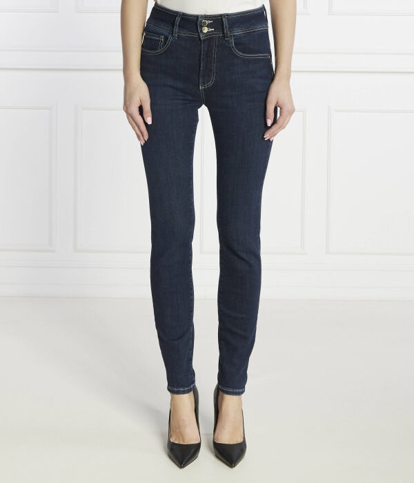 

Джинсы с эффектом утяжки Skinny fit Guess Jeans, синий